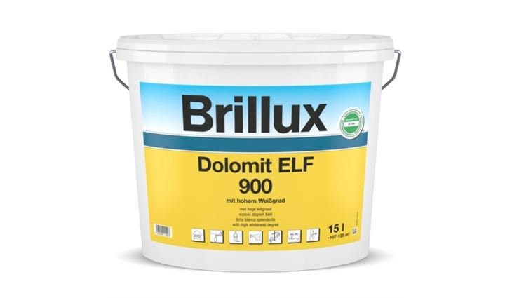 Brillux Dolomit ELF 900 15 L weiss