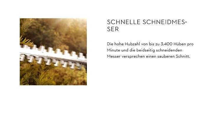 STIHL HSE 42 Heckenschere 45 cm 420W 48180113500