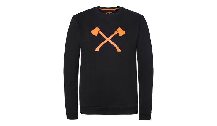 STIHL Timbersports Sweatshirt AXE schwarz Gr.XXL